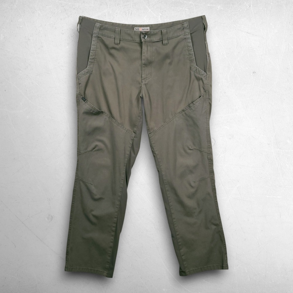 5.11 Tactical Quest Pants Mens 40x32 Olive Green Gorpcore Utility Workwear